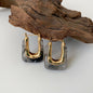 Square Chunky Acrylic Resin Earrings