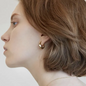 Minimalist Gold Hoop Earrings, 18k Gold Plated | Hypoallergenic (Square/ Round)