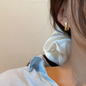 Minimalist Gold Hoop Earrings, 18k Gold Plated | Hypoallergenic (Square/ Round)