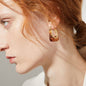 Square Chunky Acrylic Resin Earrings