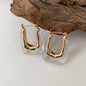 Square Chunky Acrylic Resin Earrings