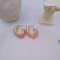Twisted Chunky Acrylic Resin Earrings