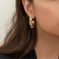 Twisted Chunky Acrylic Resin Earrings